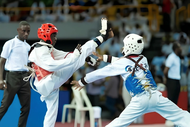 Taekwondo : Test Suprême au-dessus à Baby Champion