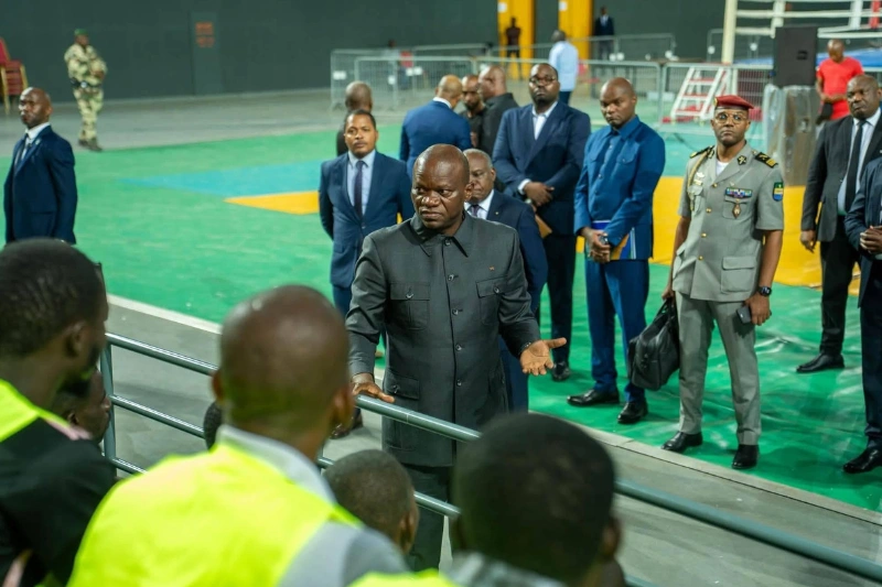 Brice Clotaire Oligui Nguema, président du Gabon 