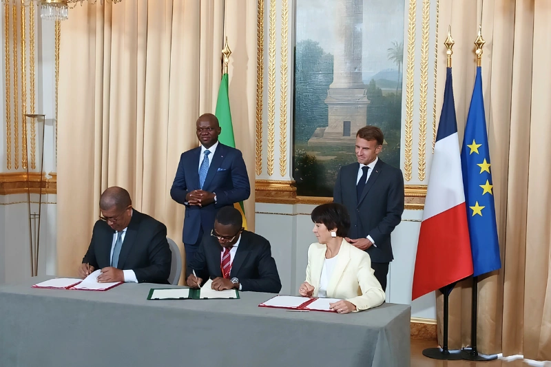 Signature du protocole d'accord entre Eramet et la République gabonaise