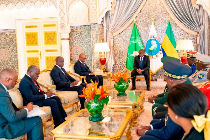 Brice Clotaire Oligui Nguema, président du Gabon 
