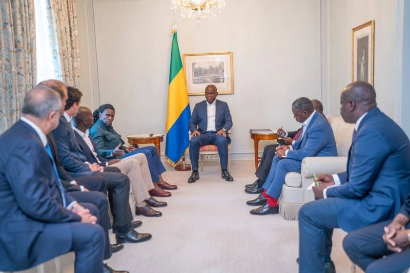 Énergie : Oligui Nguema reçoit le consortium Omega