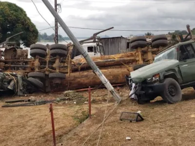 Accident de circulation à Lambaréné
