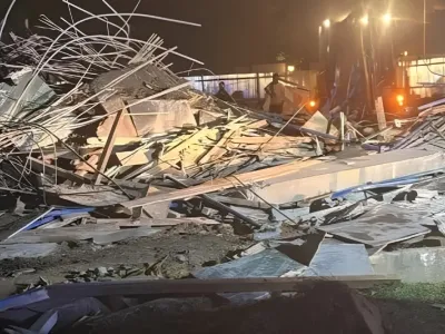Effondrement sur la base aérienne 01