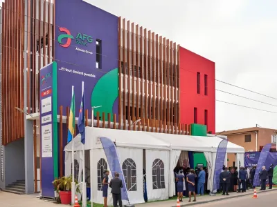 Cérémonie d’inauguration de la nouvelle agence d'AFG Bank à Akanda
