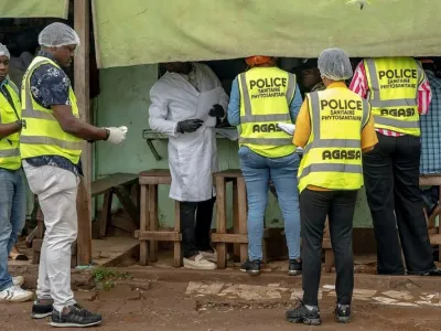 Agents de l’Agence gabonaise de sécurité alimentaire (Agasa)