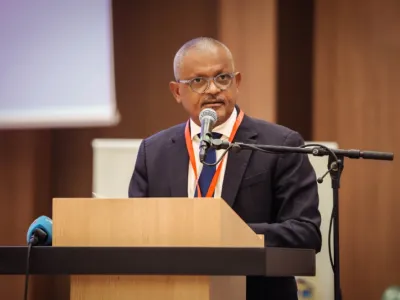 Alain-Claude Kouakoua, président de la Fédération des entreprises du Gabon 