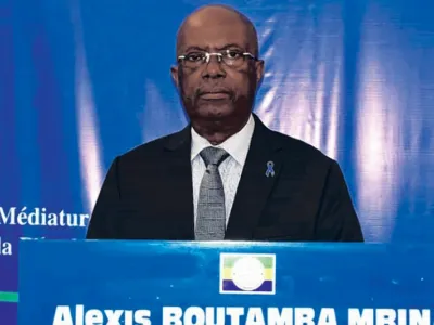Alexis Boutamba Mbina, médiateur de la République