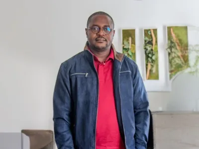Anges Kevin Nzigou, secrétaire général du Front démocratique socialiste (FDS)