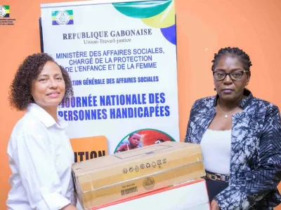 Armande Longo-Moulengui, ministre des Affaires sociales
