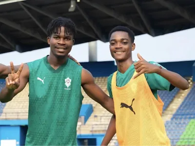 Assoumou et Kabinambele. © DR