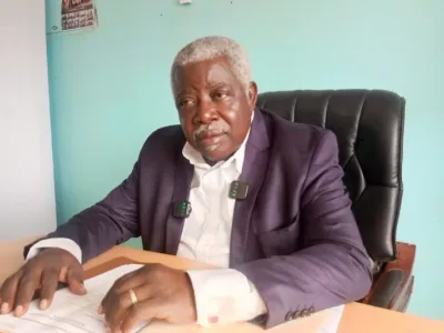 Bonaventure Nzigou Mamfoumbi, président sortant de la Fédération gabonaise de boxe (Fégaboxe)