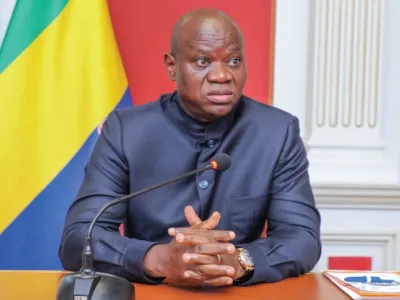 Brice Clotaire Oligui Nguema, président du Gabon