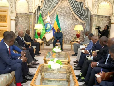 Brice Clotaire Oligui Nguema, président du Gabon