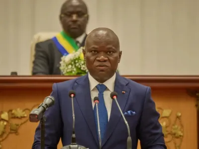 Brice Clotaire Oligui Nguema, président du Gabon