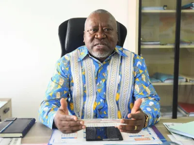 Brice Mbika Ndjambou, président de la Linafp