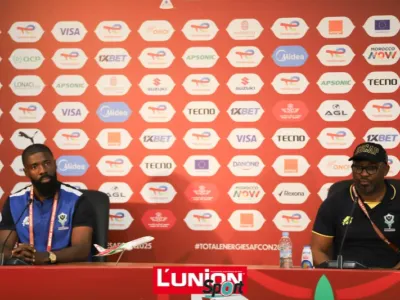 Thierry Mouyouma et Bruno Ecuele Manga