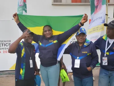 Carine Mekame Ndong, athlète gabonaise 