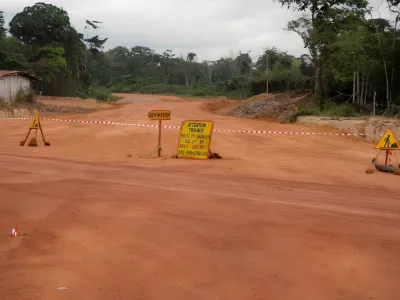 Chantier Yombi-Mandji-carrefour Rabi