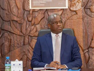 Hermann Immongault, vice-président du gouvernement gabonais