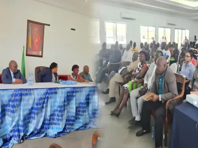 Consultations publiques, projet Gabon bleu