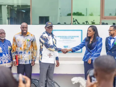 Inauguration du data center à Nkok
