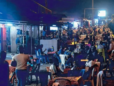 Débit de boisson à Libreville