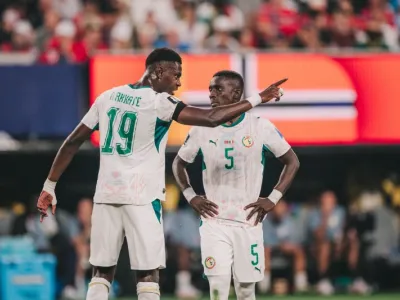 Joueurs de l'équipe nationale du Sénégal