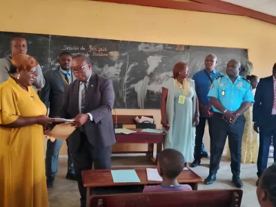 Examen National du CEP au Gabon