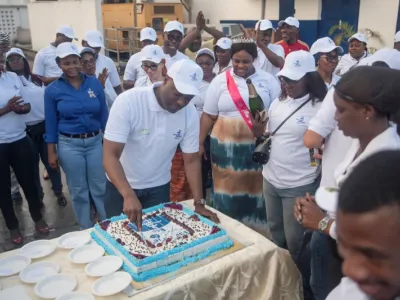 Fête du travail à Multipress Gabon
