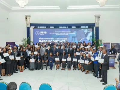 Les participants au terme de la formation