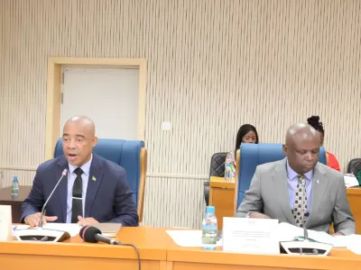 Germain Biahodjow, ministre de la Communication et des Médias