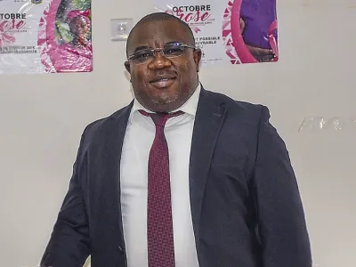 Gilbert Mezui Ngoua, président d’Oyem AC