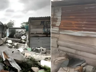 Habitations des déguerpis de Virié II d’Owendo 