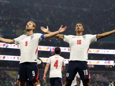 Harry Kane et Jude Bellingham