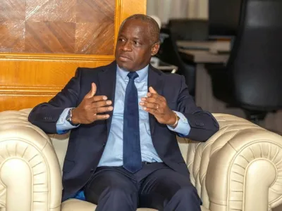 Hermann Immongault, vice-président du gouvernement gabonais