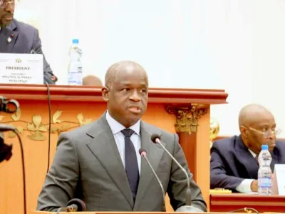 Hermann Immongault, vice-président du gouvernement gabonais