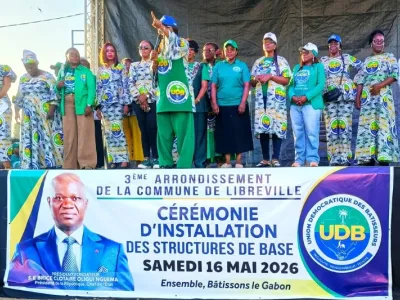 Installation des nouveaux responsables UDB du 3e arrondissement de Libreville
