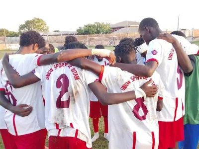 Joueurs de l'Union sportive de Bitam