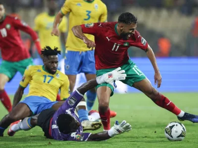 Match Gabon vs Maroc