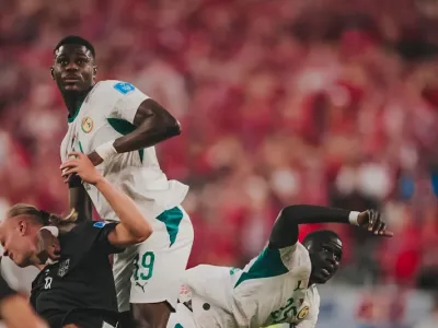 Match Sénégal face à la Norvège
