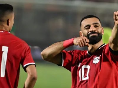 Mohamed Salah, footballeur international égyptien 