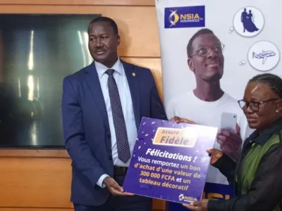  Moumbangou Juste, directeur central de NSIA Assurances