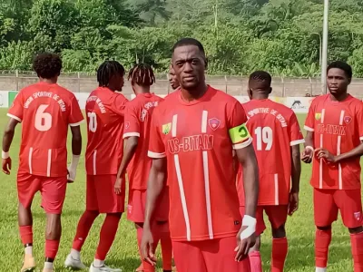 Ngomo Obiang, capitaine de l'Union sportive de Bitam