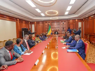 Brice Clotaire Oligui Nguema, président du Gabon et les acteurs politiques