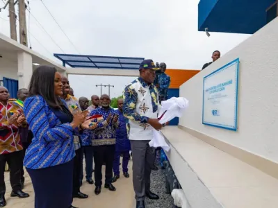 Brice Clotaire Oligui Nguema, président du Gabon, inaugure le 1er data center gabonais