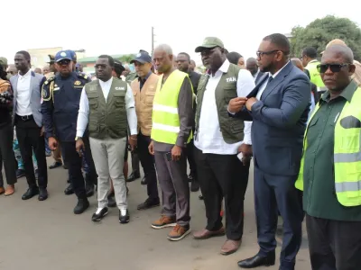 Opération "Libérez les trottoirs" à Libreville