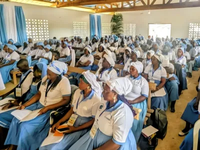 Diacres ayant participé au séminaire régional des diacres 
