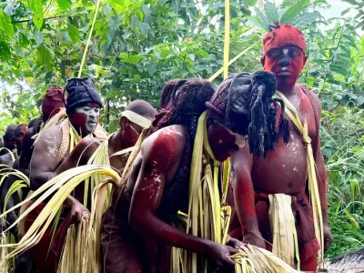 Pratiquants du Bwete Mombe