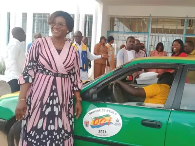Premier adjoint au maire de Mouila, Olive Louembet