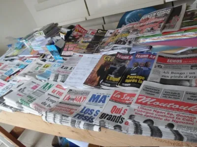 La presse au Gabon